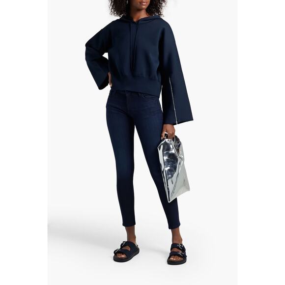 NEW DL1961 Emma Power Legging Jean Mid Rise Dark Denim Wash Size 27 - Picture 1 of 14